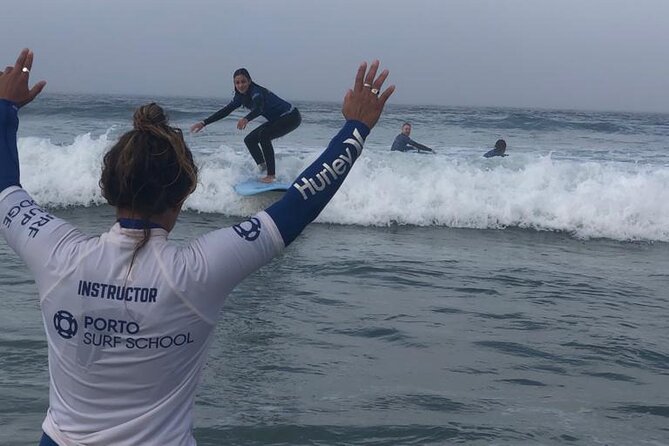 Surf Lessons in Porto with transfer at Porto Surf School - Choosing the Right Beach: Quiet Spots and Better Conditions