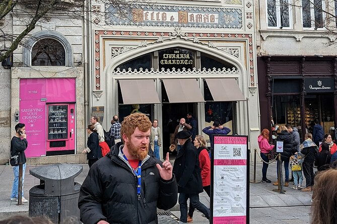 The Unvanquished Tour in Porto City Center - Rua das Flores and the shift into train-station magic