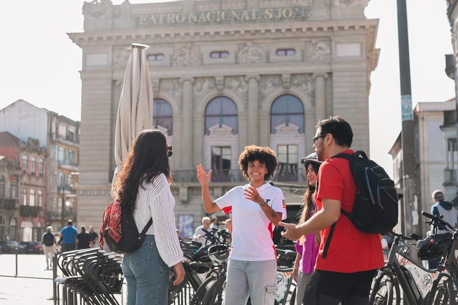 Tour Porto: Adventure in Electric Bike Tour - Ribeira, the Douro promenade, and the Dom Luís I Bridge views